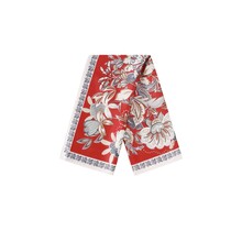 Zomersjaals Bloemen Casual Polyester Dagelijkse Accessoires Red