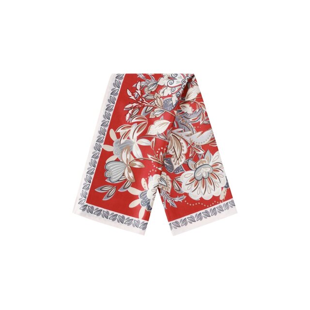Zomersjaals Bloemen Casual Polyester Dagelijkse Accessoires Red