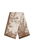 Zomersjaals Bloemen Casual Polyester Dagelijkse Accessoires Khaki Zomersjaals Bloemen Casual Polyester Dagelijkse Accessoires Khaki