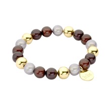 Magic Beads Armband Paars 55452Mix07