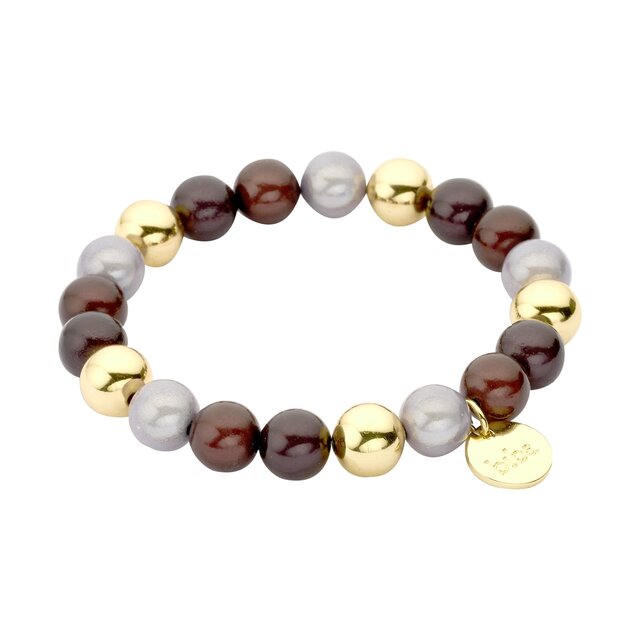 Magic Beads Armband Paars 55452Mix07 Magic Beads Armband Paars 55452Mix07