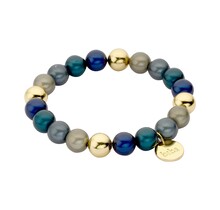 Magic Beads Armband Blauw 55452Mix06