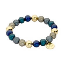 Magic Beads Armband Blauw 55452Mix06