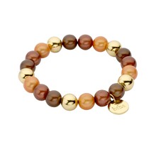 Magic Beads Armband Bruin 55452Mix01