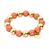 Magic Beads Armband Oranje 55451Mix02 Magic Beads Armband Oranje 55451Mix02