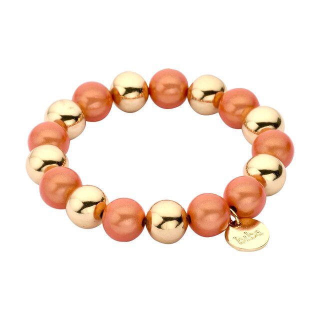 Magic Beads Armband Oranje 55451Mix02 Magic Beads Armband Oranje 55451Mix02