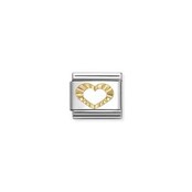 NOMINATION COMPOSABLE CLASSIC SYMBOLS DIAMOND HEART PROFILE 030149/63
