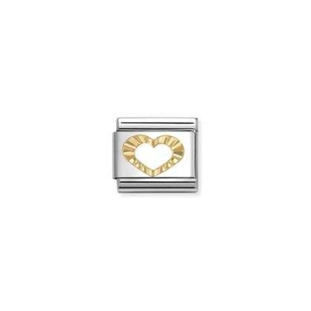 NOMINATION COMPOSABLE CLASSIC SYMBOLS DIAMOND HEART PROFILE 030149/63