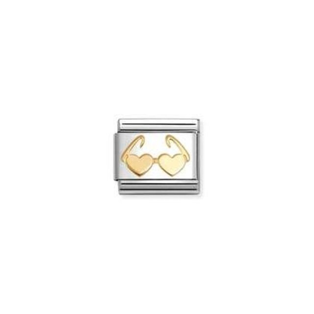 NOMINATION COMPOSABLE CLASSIC SYMBOLS HEART GLASSES 030149/67