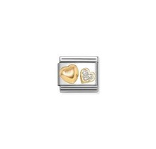 NOMINATION COMPOSABLE CLASSIC GLITTER SYMBOL HEART ROUNDED HEART 030220/26