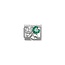 Nomination NOMINATION COMPOSABLE CLASSIC SYMBOL WHITE GREEN CLASSIC CLOVER 330322/10