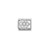 NOMINATION COMPOSABLE CLASSIC SYMBOL WHITE DAISY 330322/06
