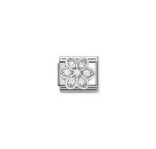 Nomination Link - 330322-06 - Classic CL SYMBOLS - White Daisy