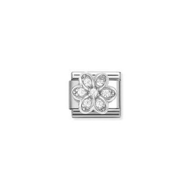 NOMINATION COMPOSABLE CLASSIC SYMBOL WHITE DAISY 330322/06