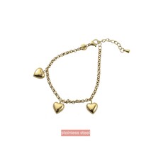 Big Heart Bracelet - 14K B5475-2