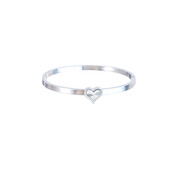 Heart Bangle - RH B5209-1