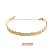 Braid Bangle - 14K B4726-2