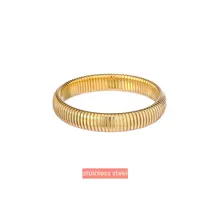 Spring Bracelet - 12mm - 14K B4714-2