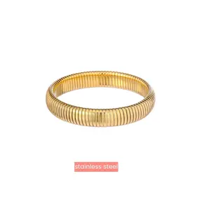 Spring Bracelet - 12mm - 14K B4714-2