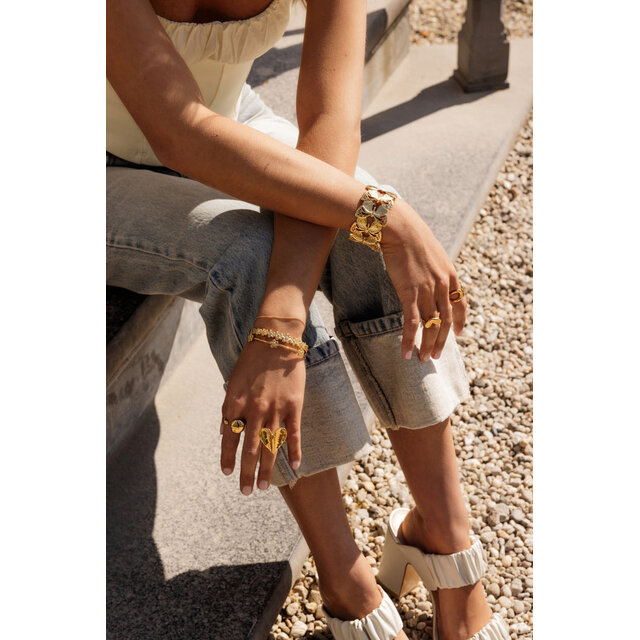 Rose & Camellia armband