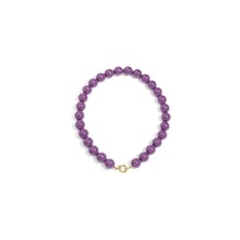 Trendy Kralen Ketting 15mm Dark Purple