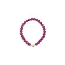 Trendy Kralen Ketting 15mm Fuchsia
