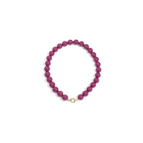 Trendy Kralen Ketting 15mm Fuchsia