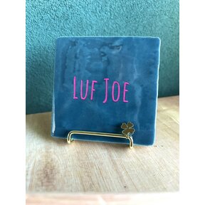 Gouden tegelstandaard klavertje