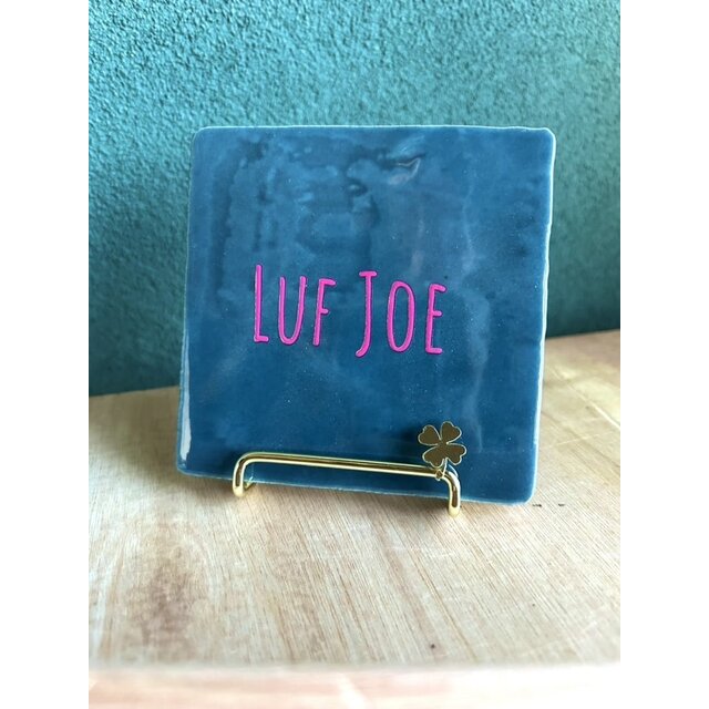 Gouden tegelstandaard klavertje