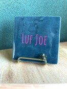 Gouden tegelstandaard bloemetje