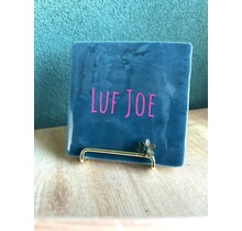 Gouden tegelstandaard bloemetje