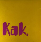 Tegeltje kak geel/knalroze