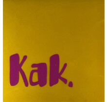 Tegeltje kak geel/knalroze