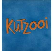 Tegeltje kutzooi lichtblauw/oranje