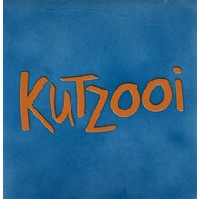 Tegeltje kutzooi lichtblauw/oranje