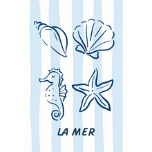 Wenskaart La mer
