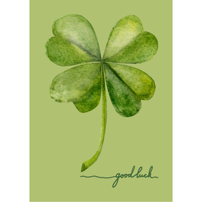 Wenskaart Good luck