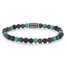 Rebel & Rose Men Blue Nights Vintage 60132 V-Maat L 20 cm