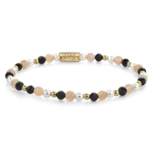 Rebel & Rose Dames Black Glam Rocks Party 40154 G-Maat S 16.5 cm