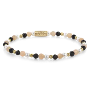 Rebel & Rose Dames Black Glam Rocks Party 40154 G-Maat S 16.5 cm