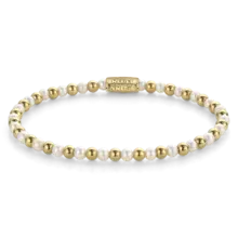 Rebel & Rose Dames Mix Pearl Gem 40126 G-Maat S 16.5 cm