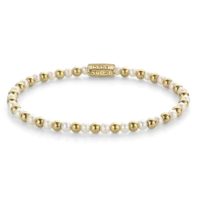 Rebel & Rose Dames Mix Pearl Gem 40126 G-Maat S 16.5 cm