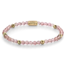 Rebel & Rose Dames Cherry Rose - Yellowgold ionplated 40062 G-Maat S 16.5 cm