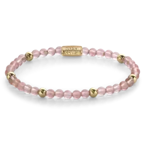 Rebel & Rose Dames Cherry Rose - Yellowgold ionplated 40062 G-Maat S 16.5 cm