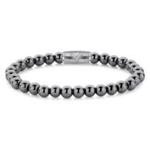 Rebel & Rose Men Grey Silver Shine DV 6DV02 S-Maat M 17.5 cm