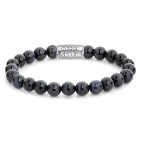 Rebel & Rose Men Tiger Blues 80039 S-Maat M 17.5 cm