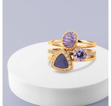 Twisted Lavender Smash Ringen Set
