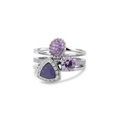 Twisted Lavender Smash Ringen Set
