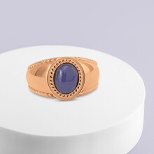 Vivid Coastal Pulse Ring Set