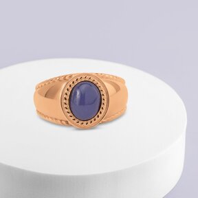 Vivid Coastal Pulse Ring Set